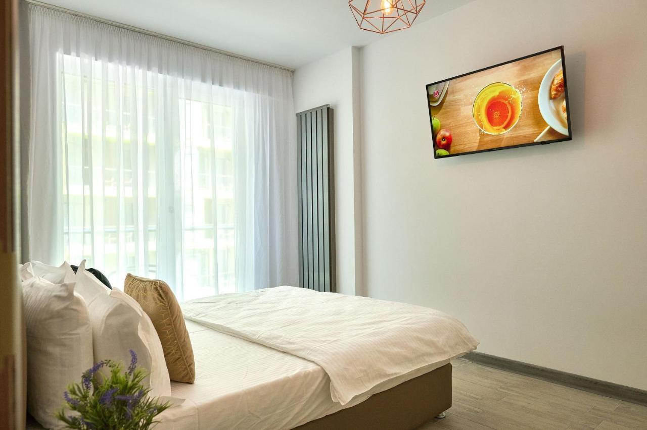Orange Summer Apartment Alezzi Spa Pools beach Mamaia Esterno foto